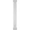 Ekena Millwork Craftsman Classic Square Non-Tapered Chevron Modern Fretwork Column w/ Tuscan Capital & Tuscan Base CC0809ENCVDTUTU - alternate 5